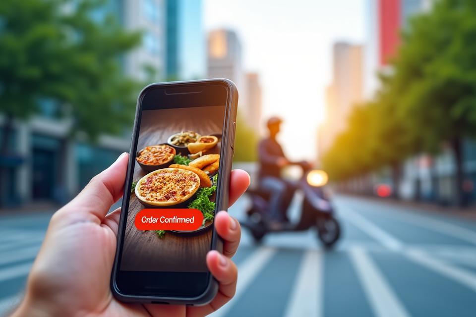 Commande instantanée et livraison express